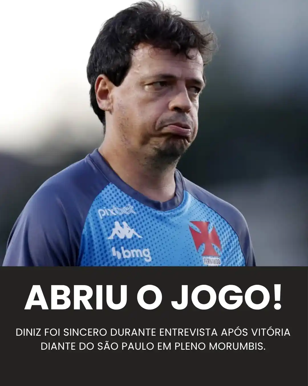 Image from Bolavip | Sou São Paulo: Diniz diz o que pensa sobre ganhar do São Paulo e surpreende.  🗞️ htt...