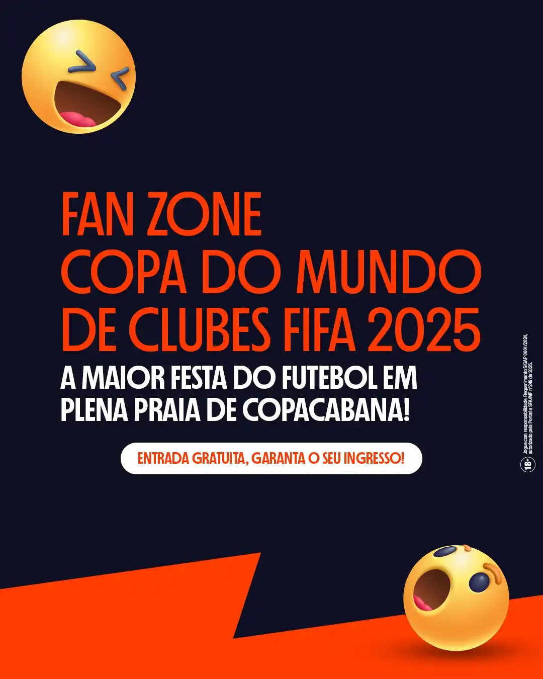 Image from Betano Oficial: Essa é pra quem confia! 😎⚡️ Betano apresenta a *Fan Zone da Copa do M...