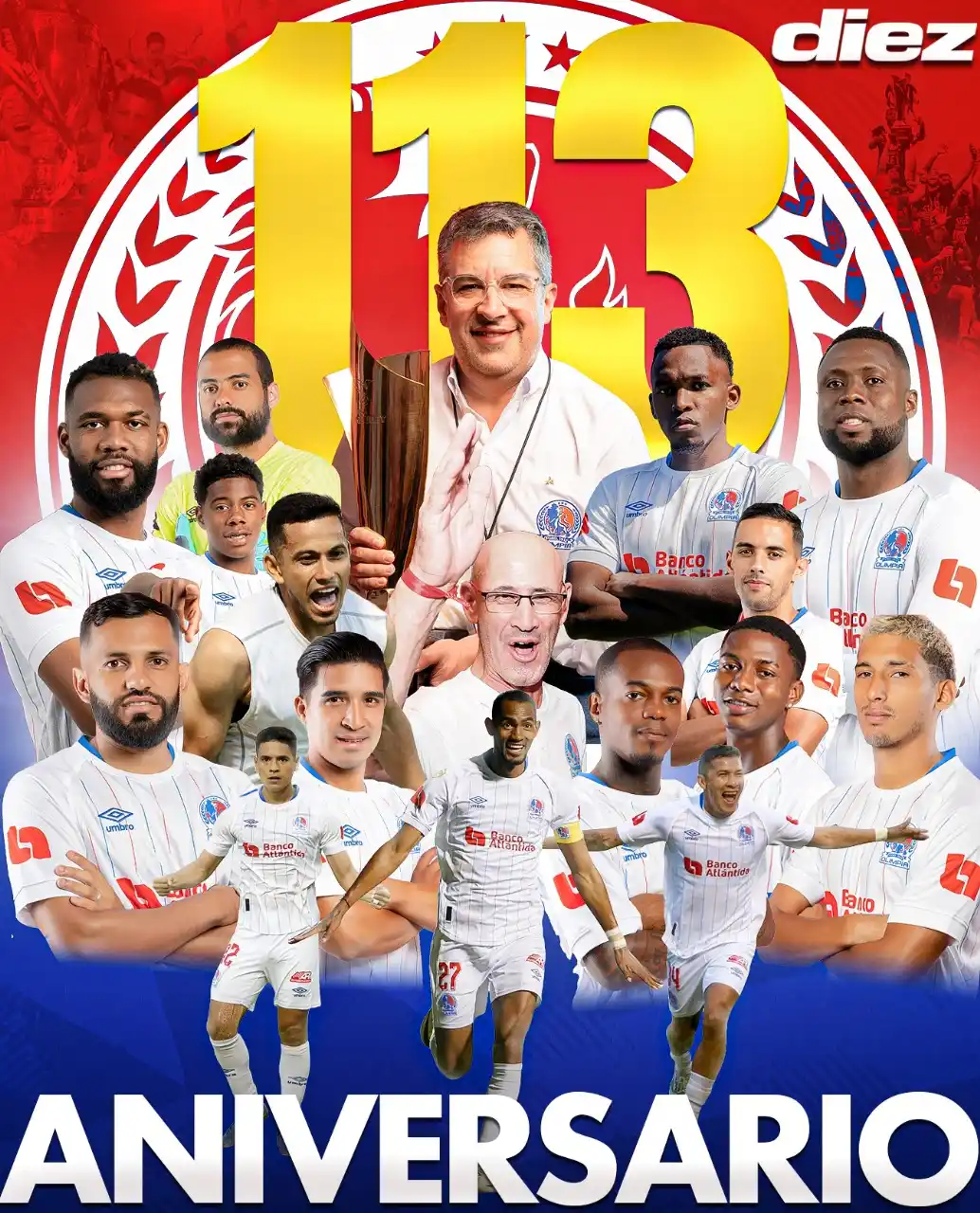 Image from Diario Diez: ¡FELICIDADES, OLIMPIA!🦁 Un 12 de junio de 1912 se fundó Olimpia, un e...
