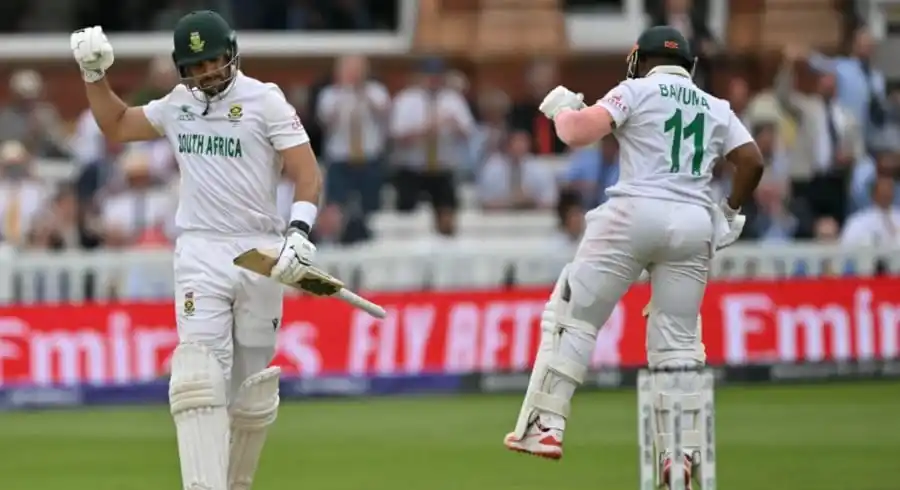 Image from @eagle_cric: Final • London, AUS, 212 & 207, RSA, 138 & 285-5, Day 4 - South Africa...
