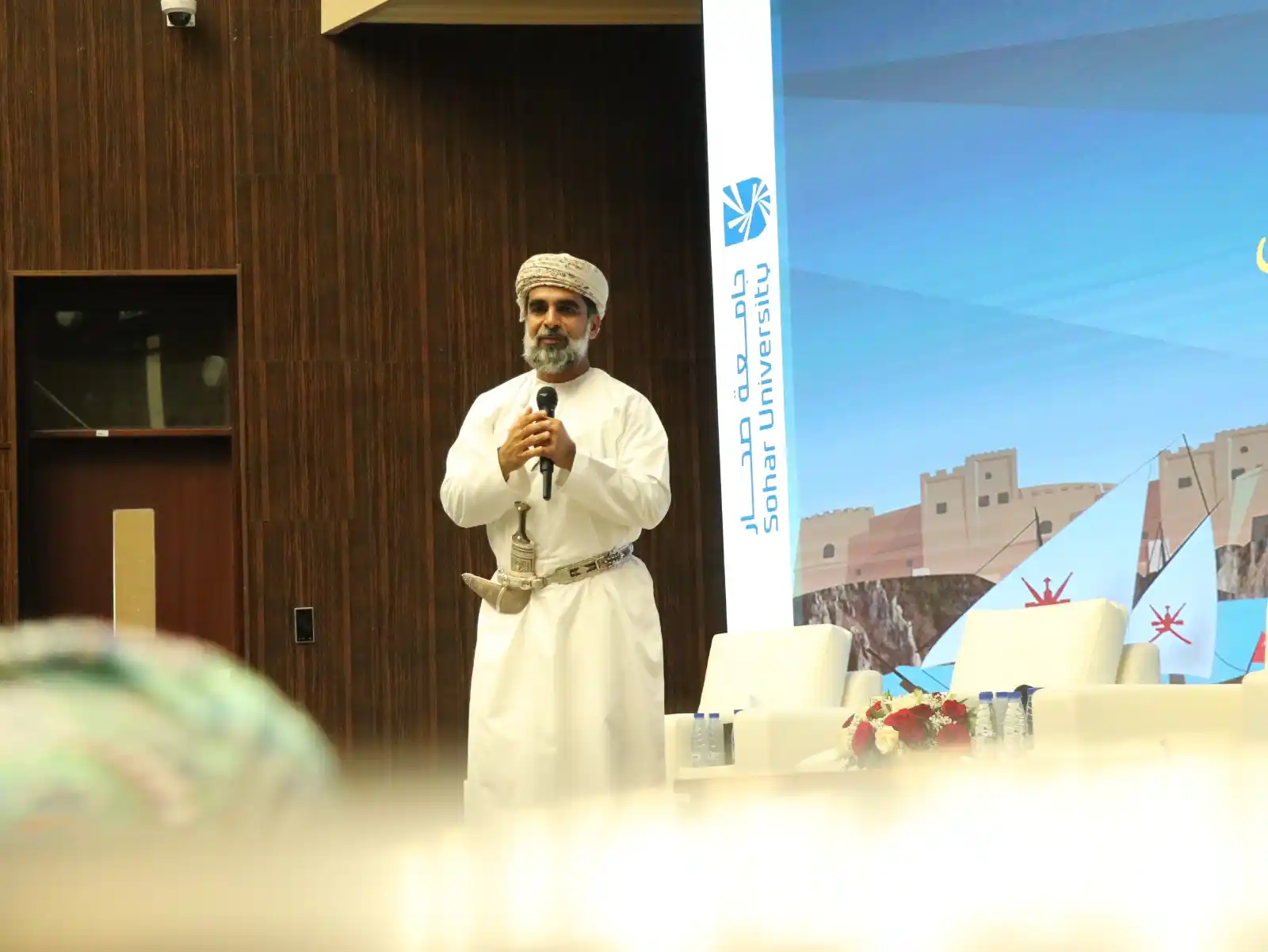 Image from جامعة صحار - Sohar University: جريدة الرؤية | *جامعة صحار تحتفي بيوم التراث العُماني تحت شعار "تراثنا...