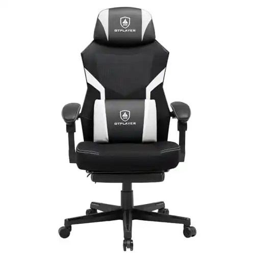 Image from Pirate Deals | Preisfehler, Angebote, Schnäppchen, Rabatte & Freebies: GTPLAYER Gaming Stuhl mit Pi;rαtе-Dеαls Fußstütze, ergonomischer Büros...