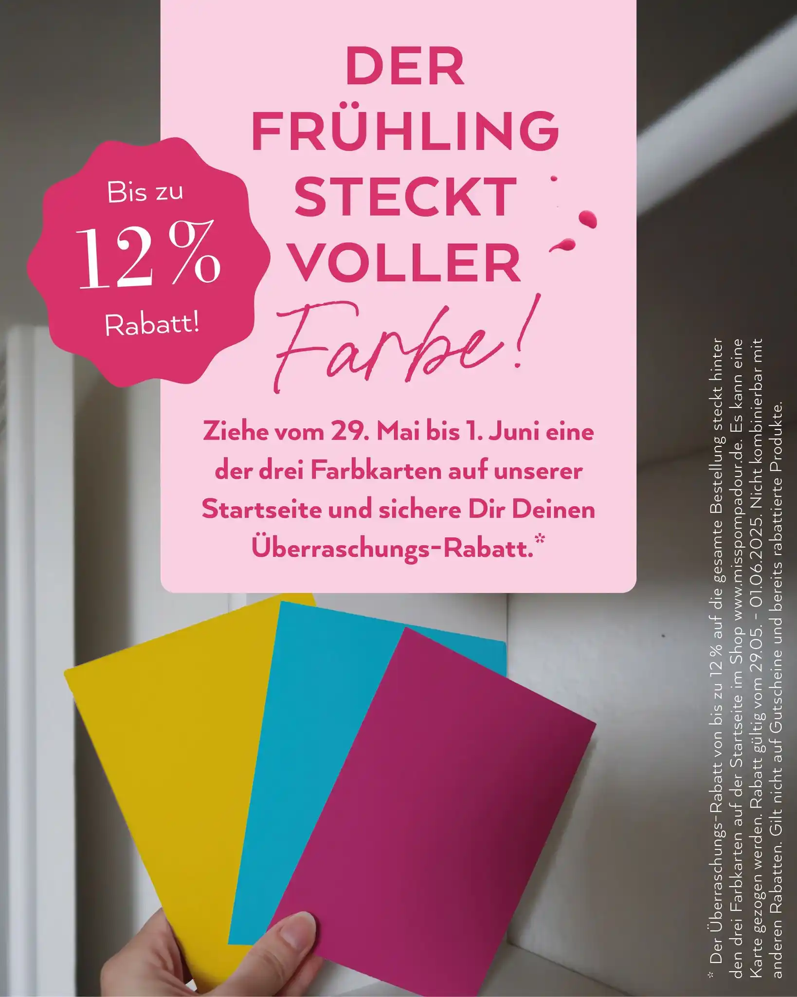 Image from MissPompadour: Happy Freitag Ihr Lieben! 🌸 Auf unserer Seite haben wir gerade ein co...