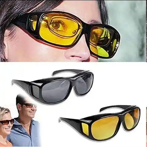 Image from BUYERZONE WHOLESALER: 🔶HD Vision Night Glass🔶 HD Vision Day and Night Goggles Polarized Su...