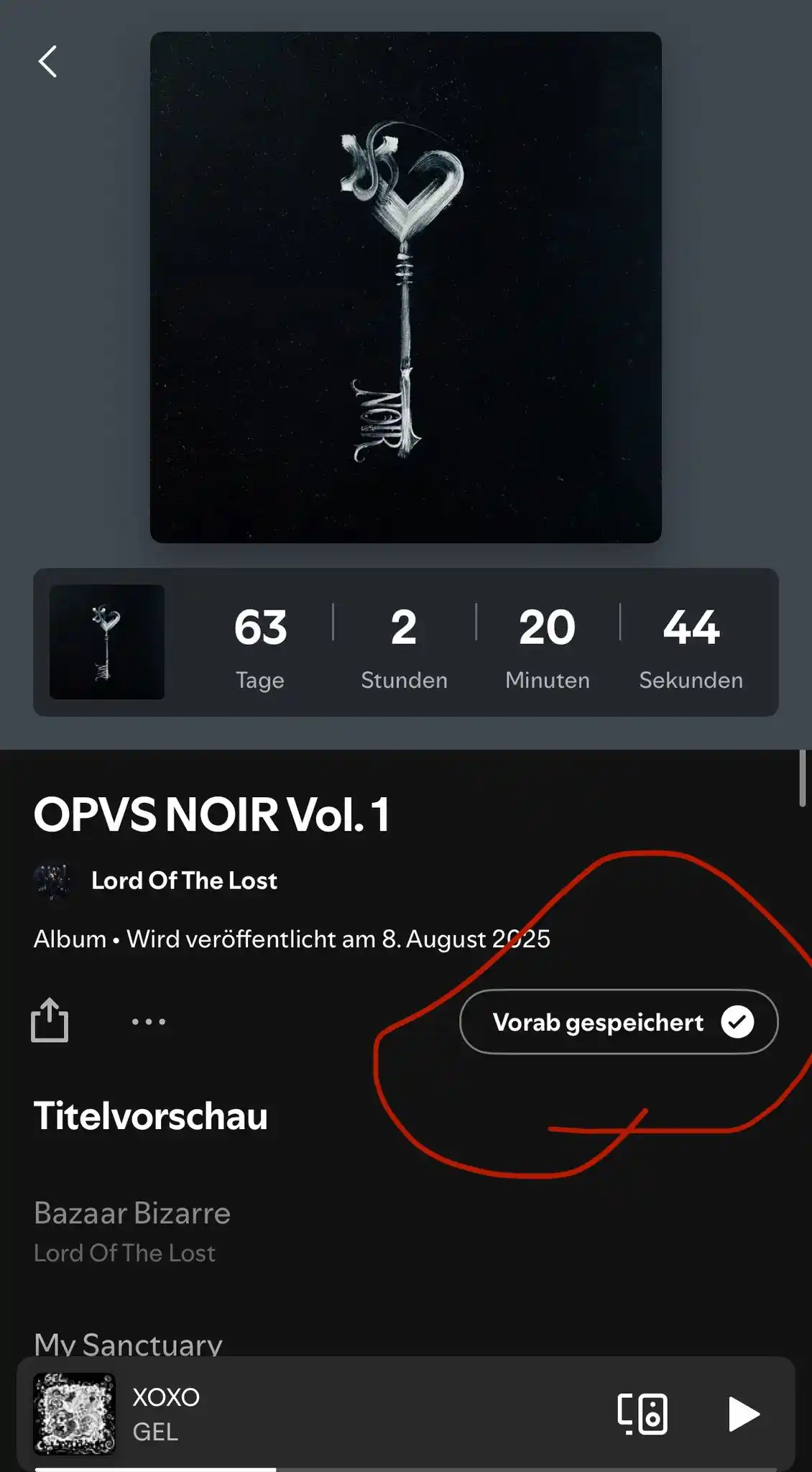 Image from LORD OF THE LOST (Official): https://open.spotify.com/prerelease/3LlSHprtPSrcZEQXmxZJLV?si=PHg4CRDw...