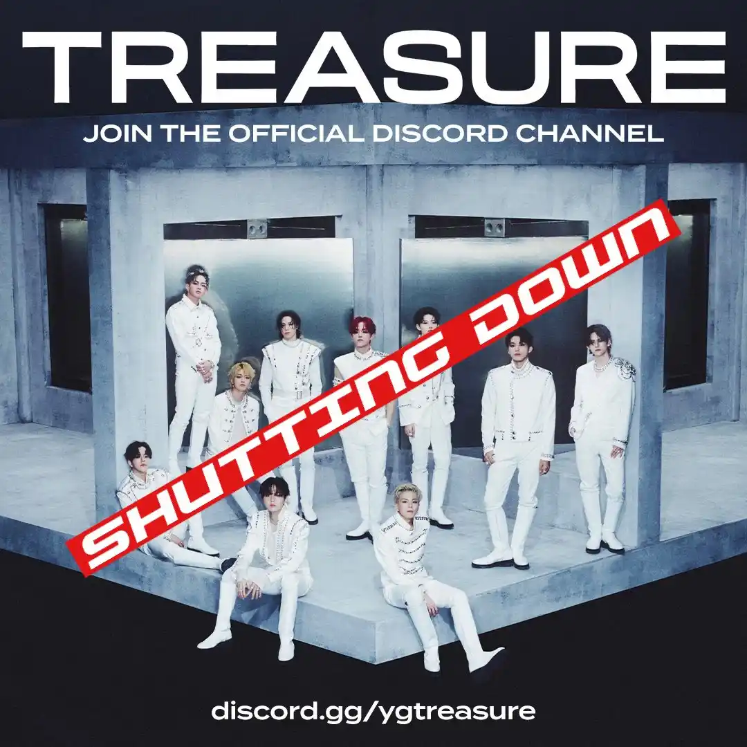 Image from Teume Zone: [INFO] Server discord resmi treasure akan ditutup hari ini pukul 12 si...