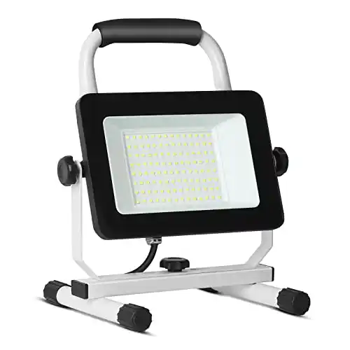 Image from Pirate Deals | Preisfehler, Angebote, Schnäppchen, Rabatte & Freebies: JOYDEER 60W 6000 Lumen LED Baustrahler Arbeitsleuchte im Freien, Wasse...