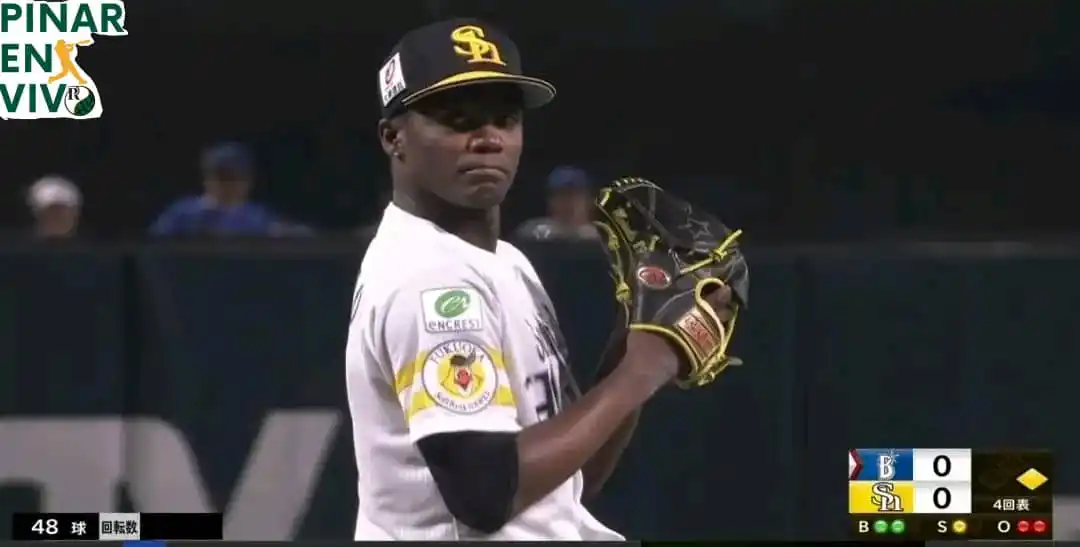 Image from PinarEnVivo 📻🎙💚⚾️: *🇯🇵 Una semana después de su récord de franquicia con 18 ponches en ...