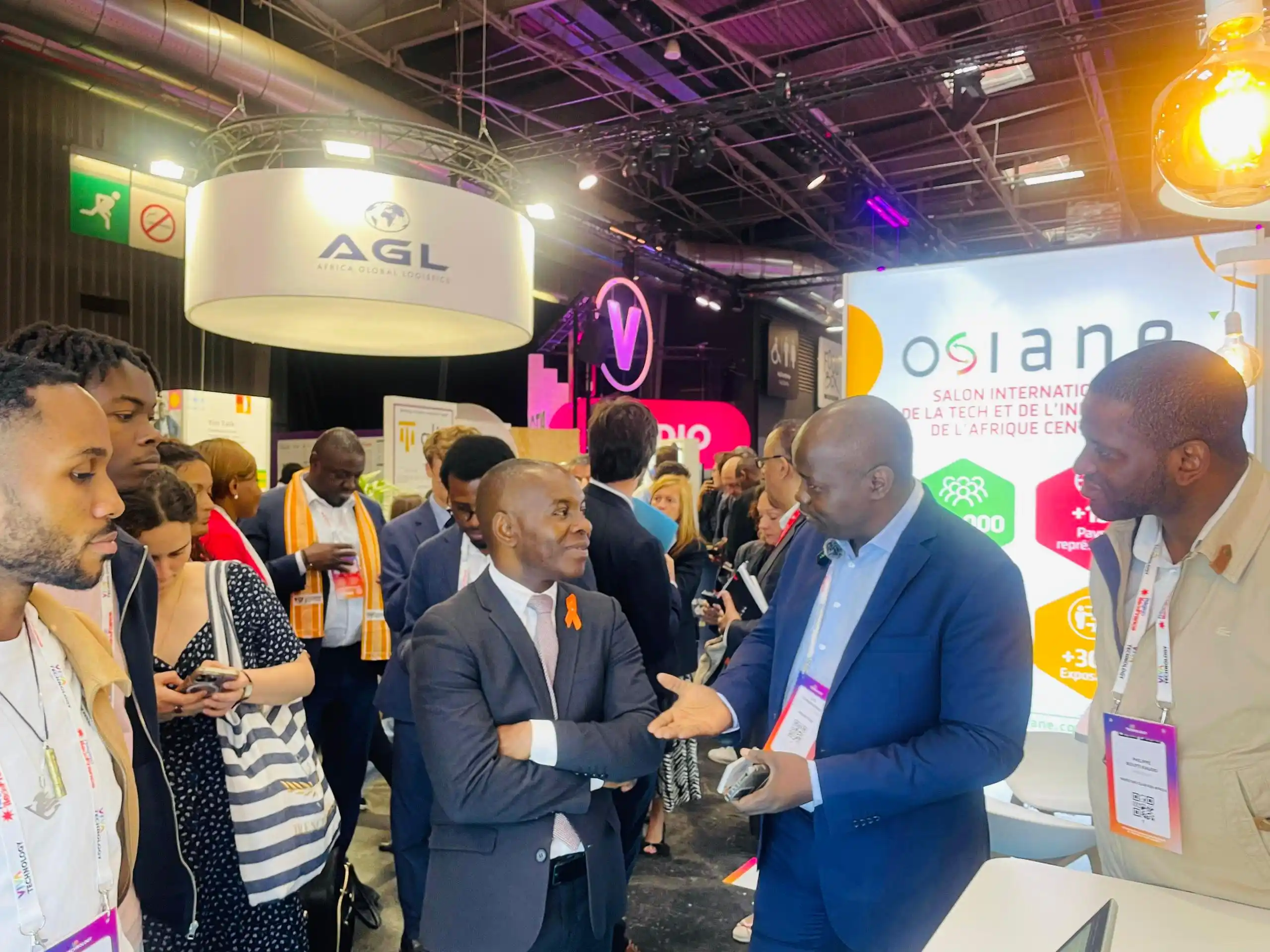 Image from OSIANE 2025: La délégation Osiane – Bassin du Congo à Viva Technology Une journée m...