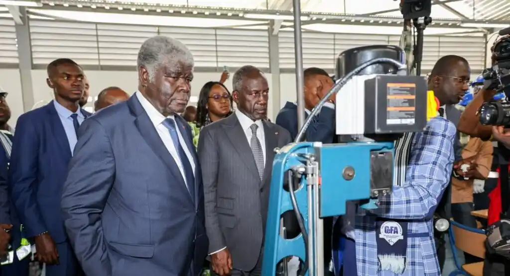 Image from Agence Ivoirienne de Presse: Le CEFA de Yopougon, un tremplin vers l’avenir dans le secteur du bâti...
