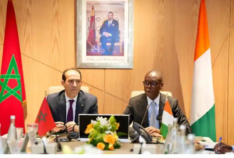 Image from Agence Ivoirienne de Presse: Les autorités anticorruption de Côte d’Ivoire et du Maroc ont scellé u...