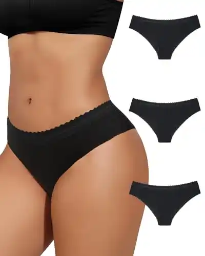 Image from Pirate Deals | Preisfehler, Angebote, Schnäppchen, Rabatte & Freebies: Levao Unterwäsche Damen Baumwolle Hipsters Weich Atmungsaktive Bequeme...