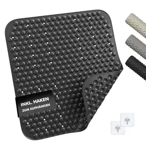 Image from Pirate Deals | Preisfehler, Angebote, Schnäppchen, Rabatte & Freebies: MP Living® Antirutschmatte Dusche – 52x54 cm Duschmatte aus TPE – 100 ...