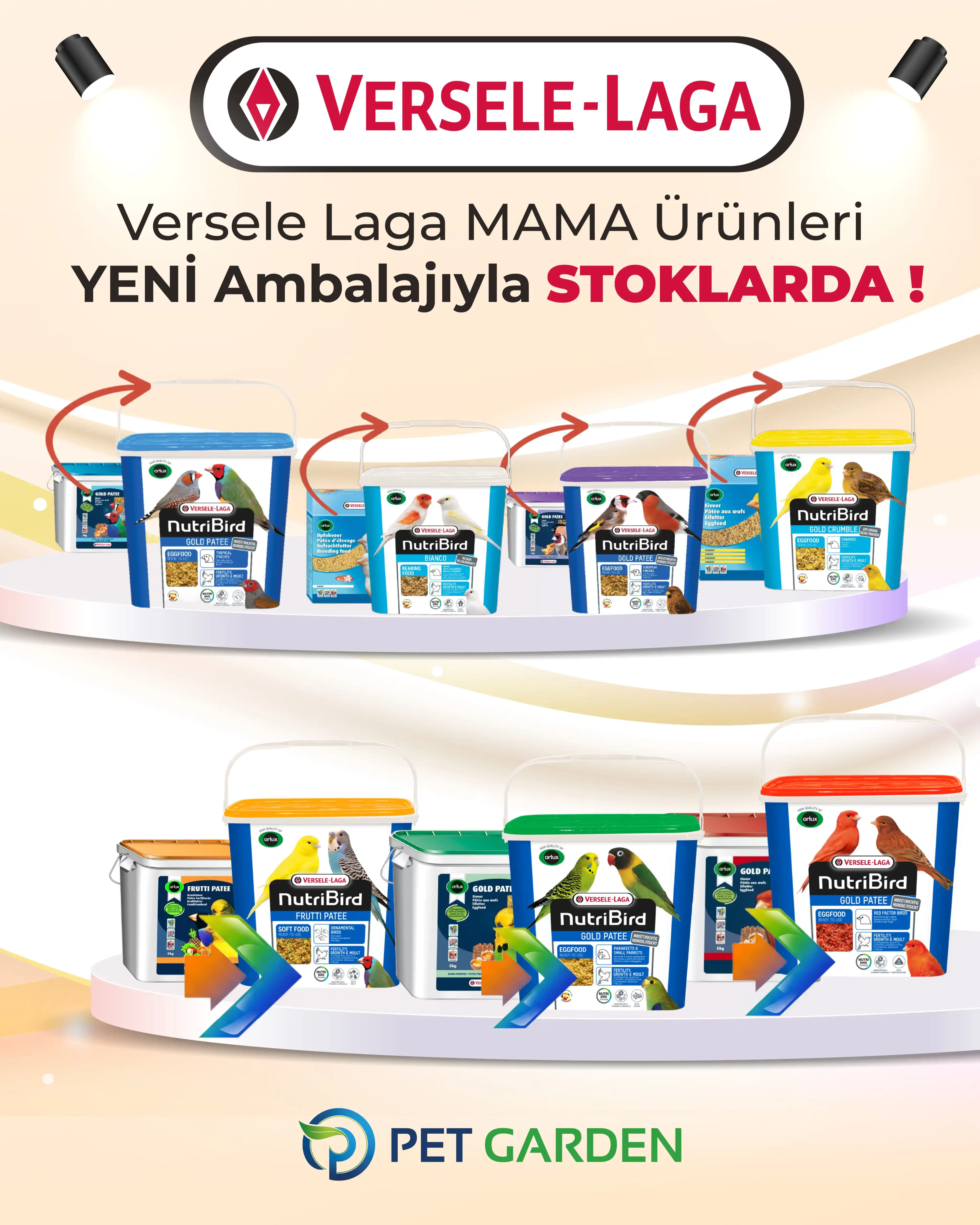 Image from Pet Garden: 🎉 Müjde! Versele Laga MAMA ürünleri yepyeni ambalajlarıyla stoklarımı...