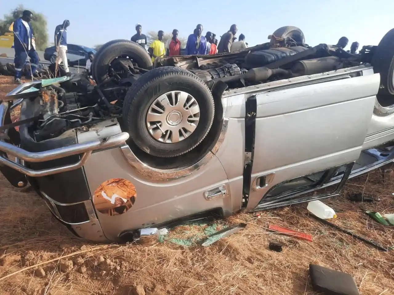 Image from ✨🇸🇳TOUT CE QUI SE PASSE AU SÉNÉGAL: Nouvel accident sur l’Autoroute Ila Touba : un mort et 17 blessés Moin...
