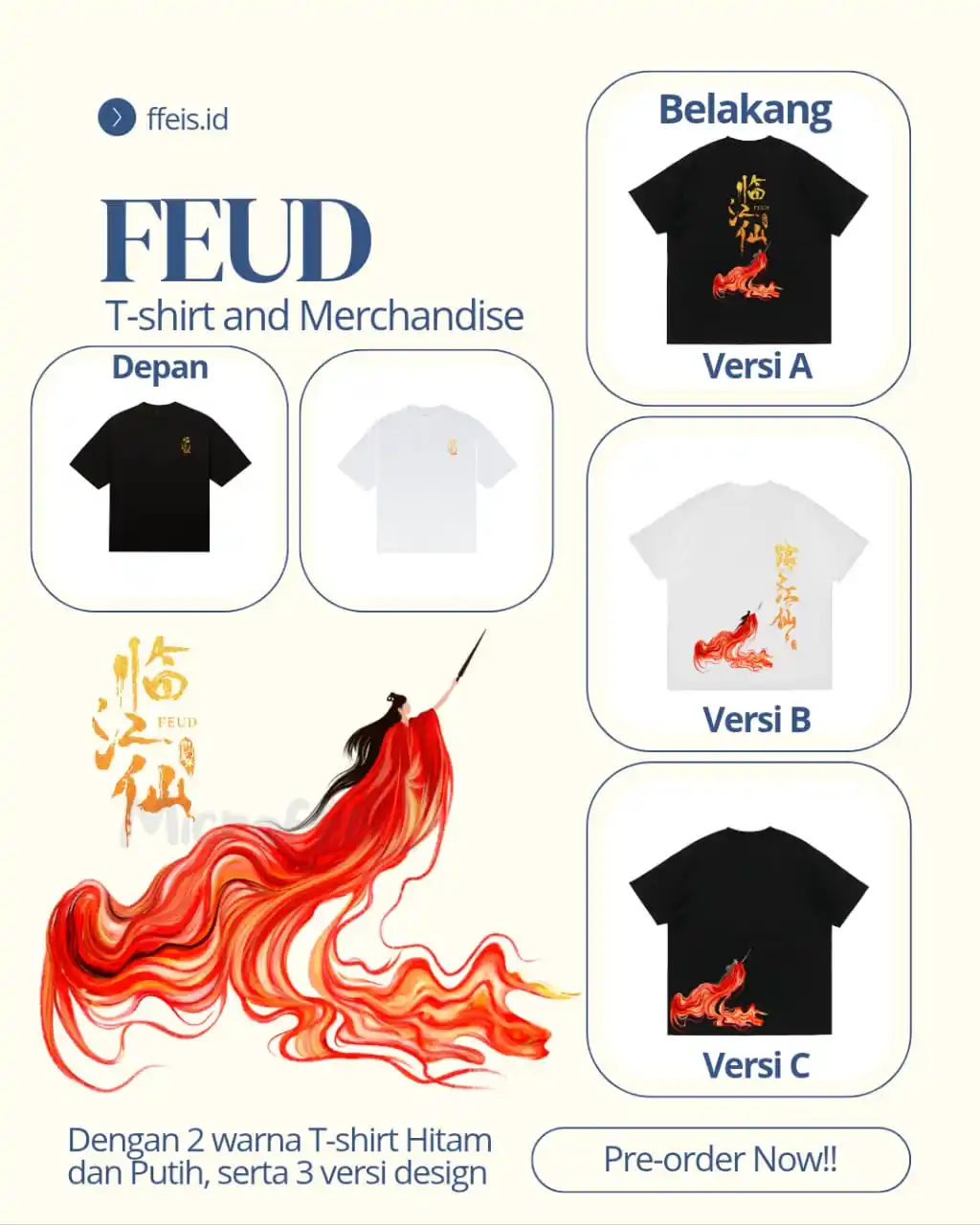 Image from urlovelybeads ☆: OPEN PRE-ORDER T-SHIRT FROM C-DRAMA FEUD *RULES PO FEUD* - Slot hanya...