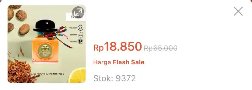 Image from KODE VOUCHER SHOPEE 🛒 : Parfum tnsmystique super premium unisex edp 30ml https://s.shopee.co....