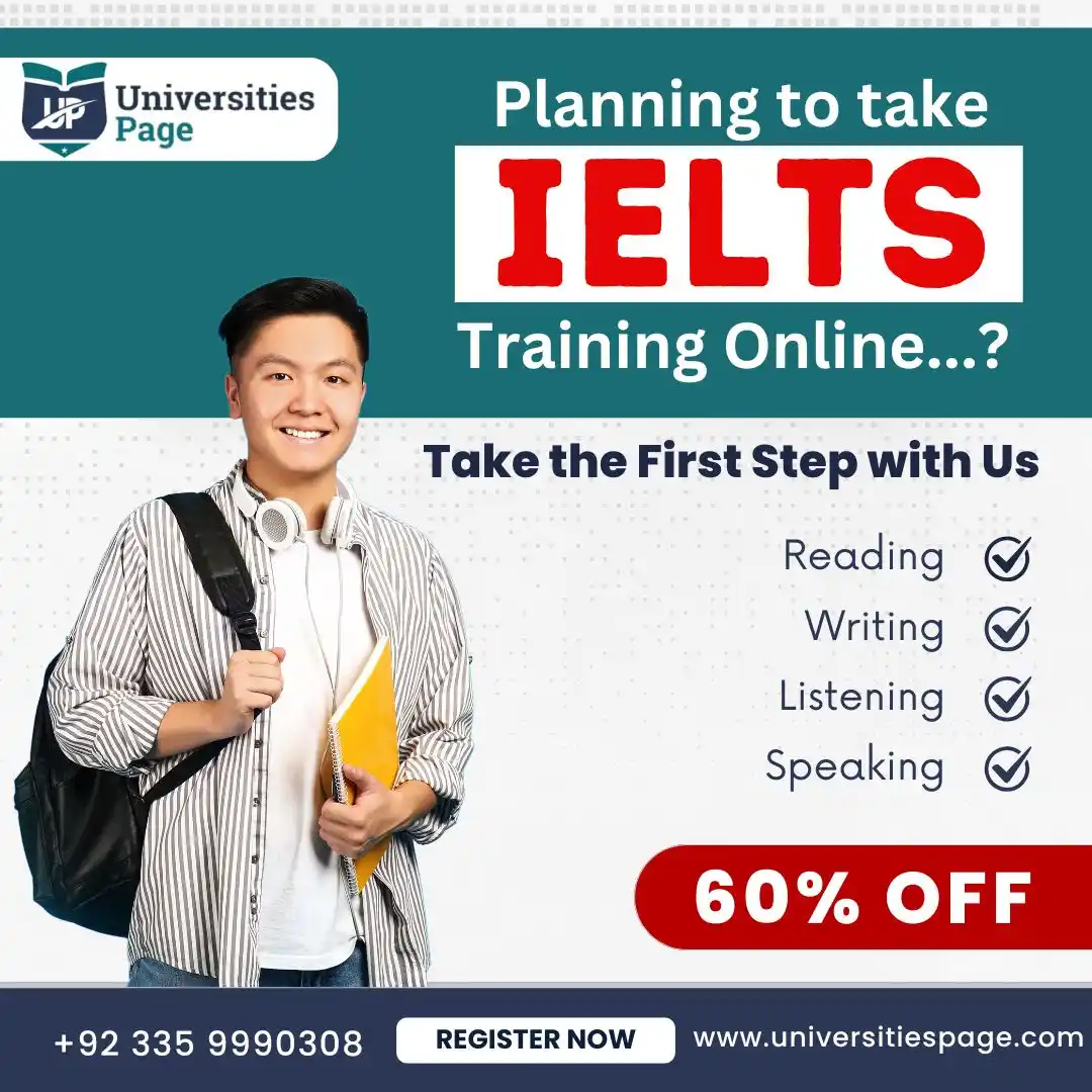 Image from Universities Page-Pakistan : 🚀 Ready to ace the IELTS? Join our online IELTS training and master a...