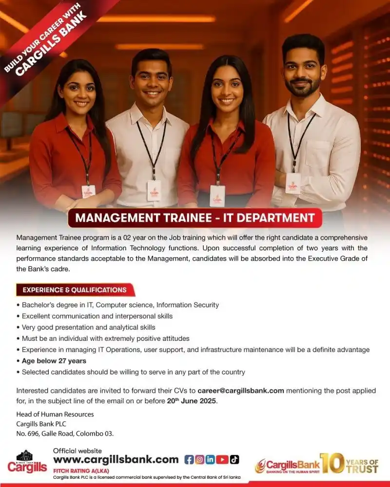 Image from Jobs & Interns: Ready to kickstart your IT career? We’re looking for bright, driven i...