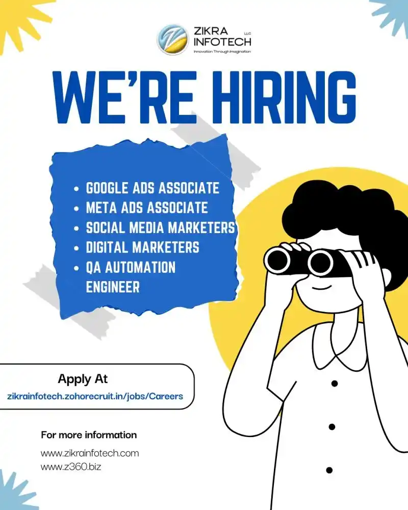 Image from Jobs in Pakistan (Miscellaneous): # *remoteopportunity* 🚀 We’re Hiring Across Multiple Roles at Zikra ...