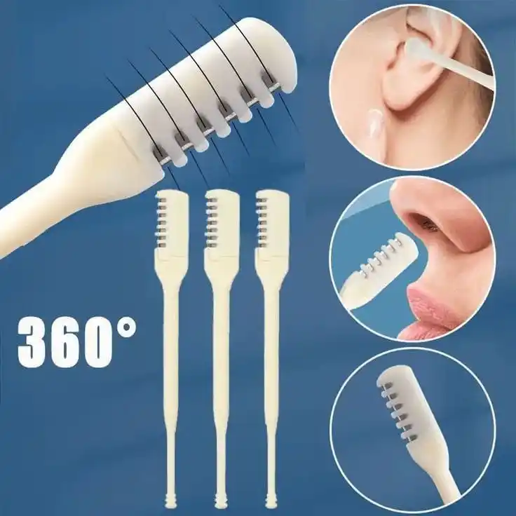 Image from مجمع لانوار 🛍️: شفرات إزالة شعر الانف والاذن عالية الجودة ✔️ يحتوي على 3 شفرات 3️⃣ كل...