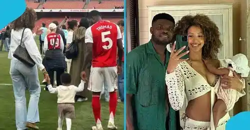 Image from YEN.com.gh Sports News : *Thomas Partey Discusses Family Support: "I Have Someone Who Understan...