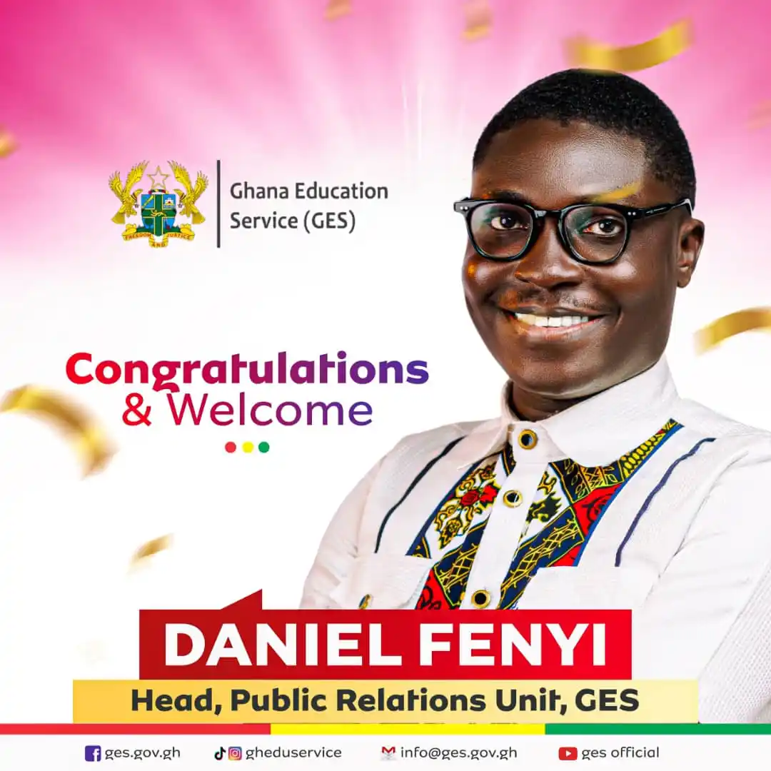 Image from Teachers Avenue |Follow Here: 📌 *UPDATE* 📌 Ghana Education Service finally appoints Mr Fenyi Dani...