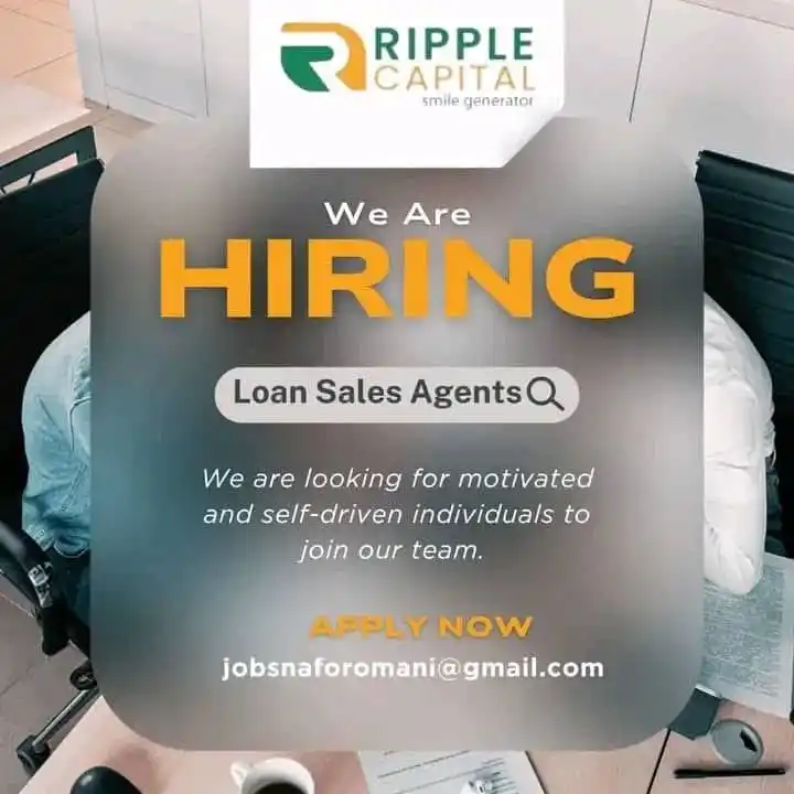 Image from Job Opportunities For Everyone: 📢 VACANCY: Independent Loan Sales Agents (Commission-Based) ×10 📍 L...