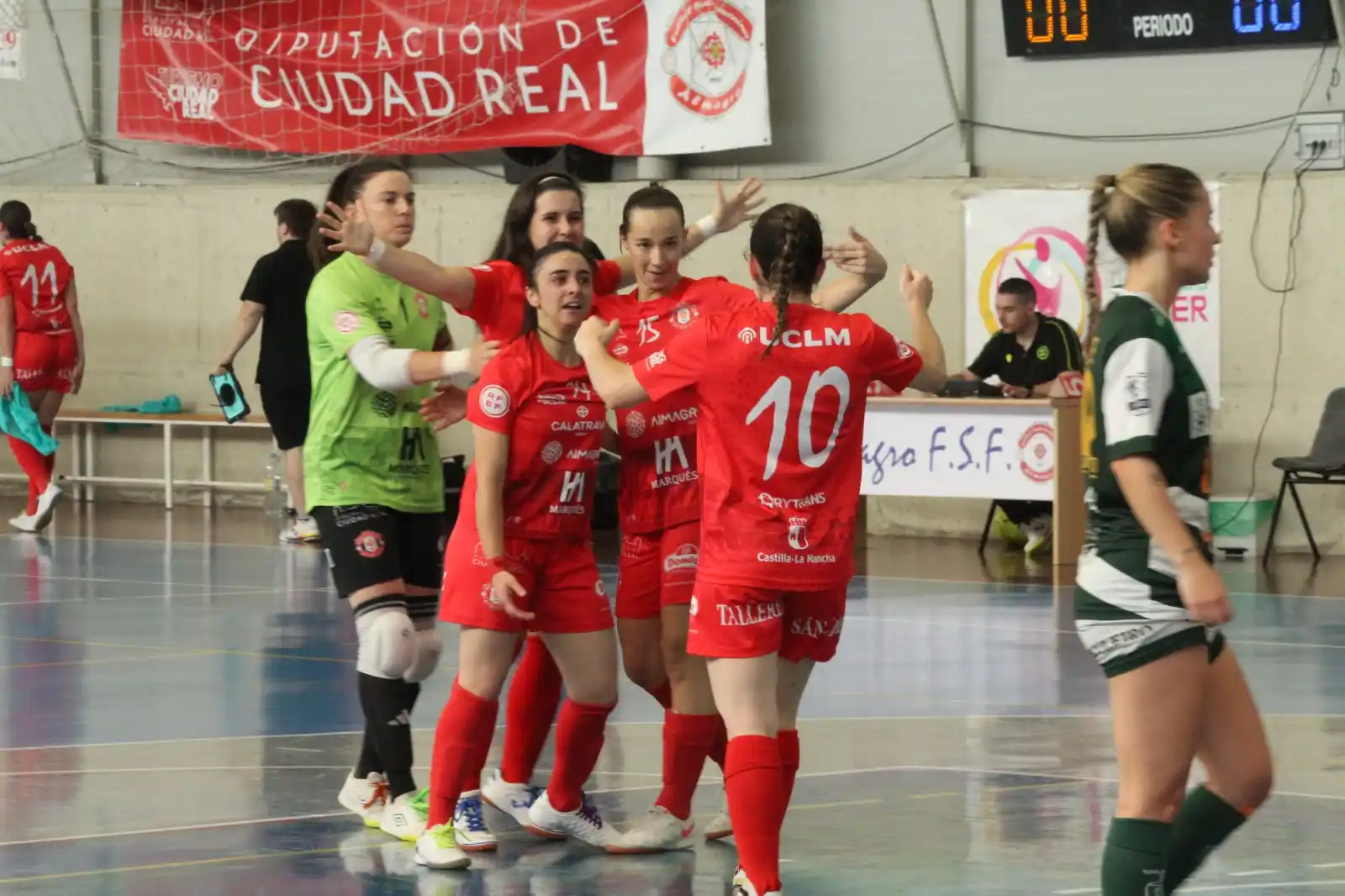 Image from FFCM: 🤝 VISITA | ▶️ El Almagro FSF dio la vuelta a la eliminatoria ante el...