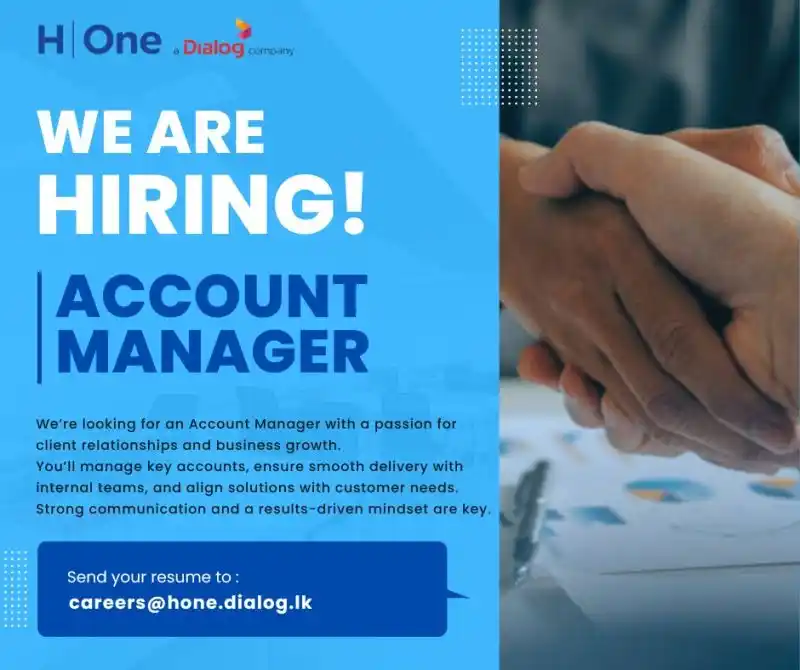 Image from Jobs & Interns: We’re Hiring | Key Account Manager at H One Are you driven by custome...