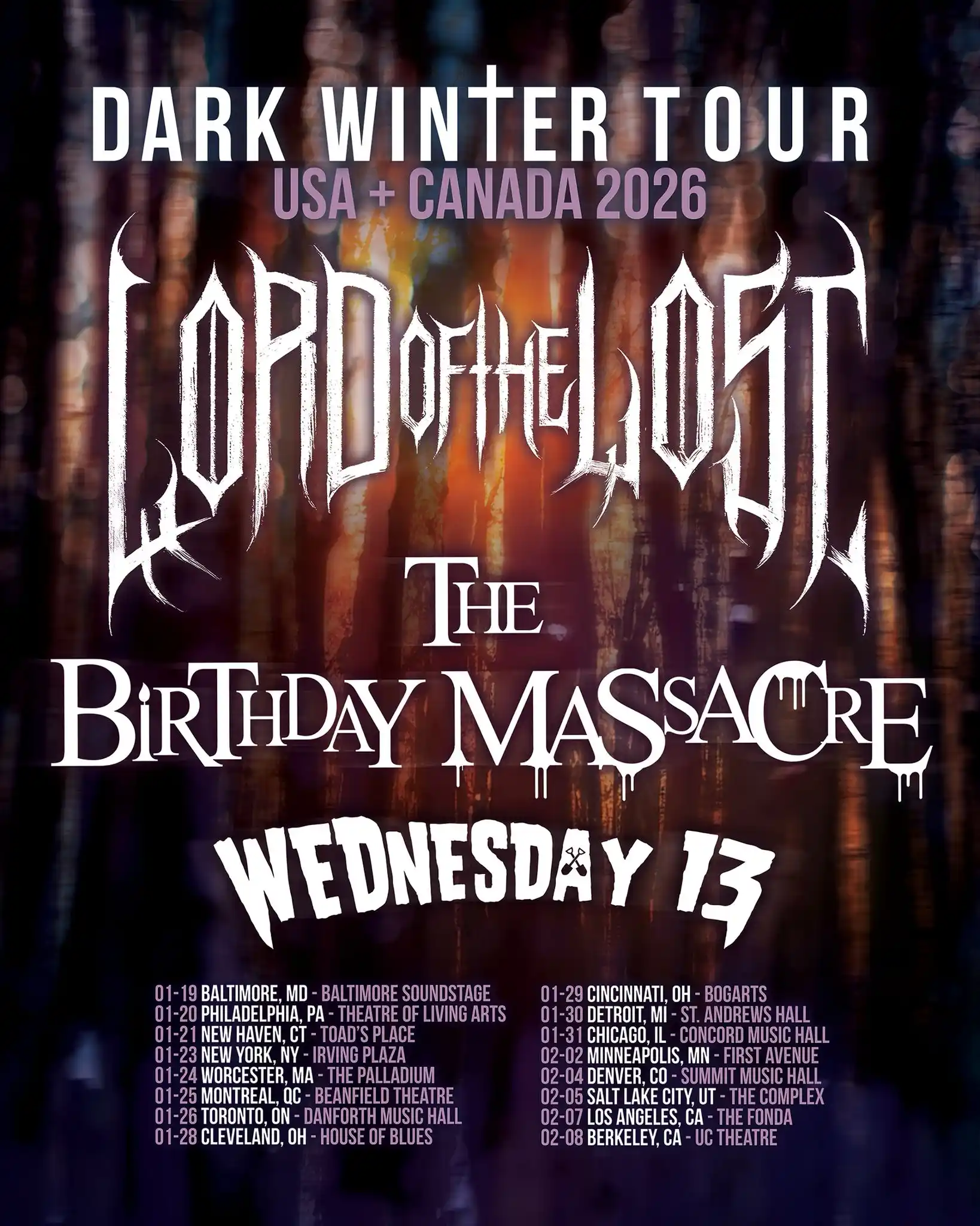 Image from LORD OF THE LOST (Official): Well well well, would you look at this... USA & CANADA, we'll be back ...