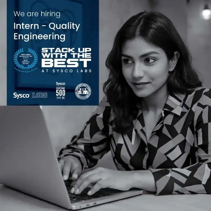 Image from Jobs & Interns: We're looking for a Quality Engineering Intern to join our team! This ...