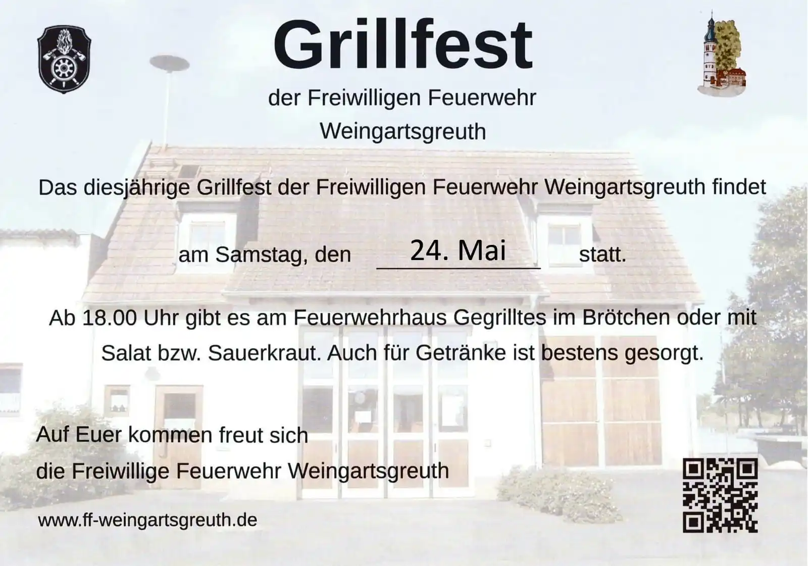 Feuerwehr Weingartsgreuth post