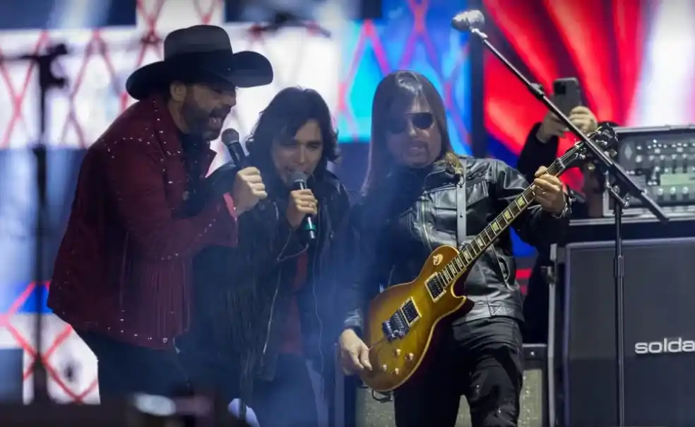 Image from g1 | Campinas e Região: 🤠 x 🎸 *Rock ou sertanejo?* Edson e Hudson misturam gêneros em show ‘...