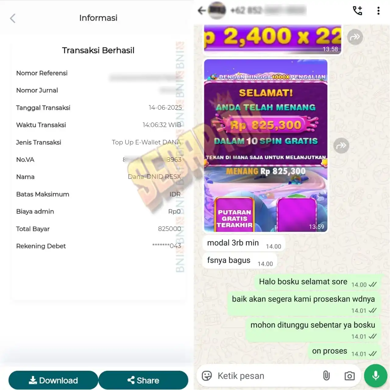 Image from Sticker anomali: yakin nih masih mau bengong bae,,modal receh bisa dapat ratusan ribu l...