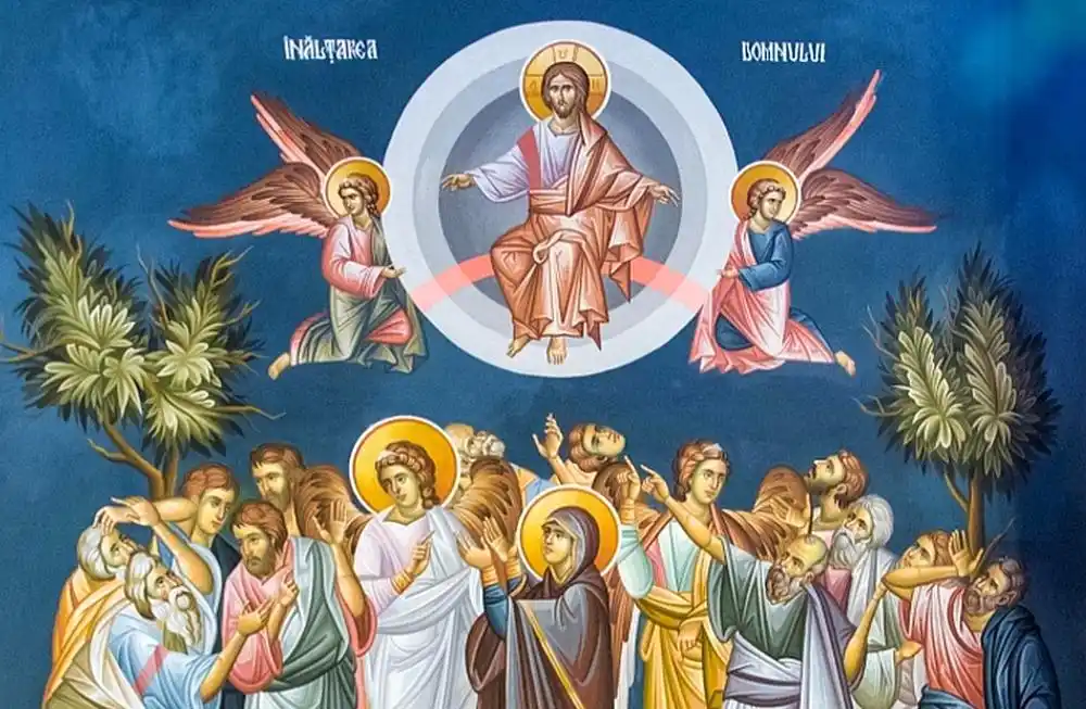 Image from Vocea Națională: 29 mai – Înălțarea Domnului. Hristos a intrat în Slava Cerească și v...