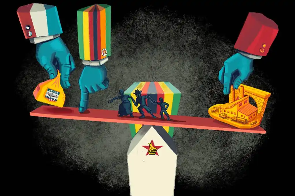 Image from ZimEcho News Channel: *đ°A Fragile State: Zimbabwe Reckons With the Catastrophic Loss of US ...