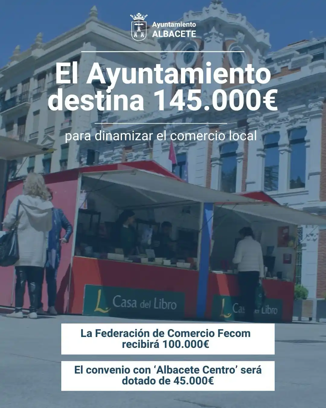 Image from Ayuntamiento de Albacete: 🛍️✨ Albacete apuesta por su comercio local con 145.000€ en ayudas par...