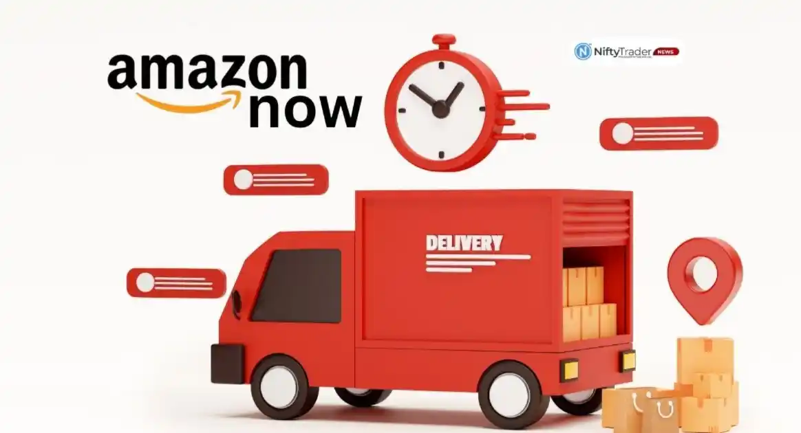 Image from Nifty Trader - V2R Ventures: *Amazon Enters Quick Commerce Arena with ‘Now’ Launch in Bengaluru* A...