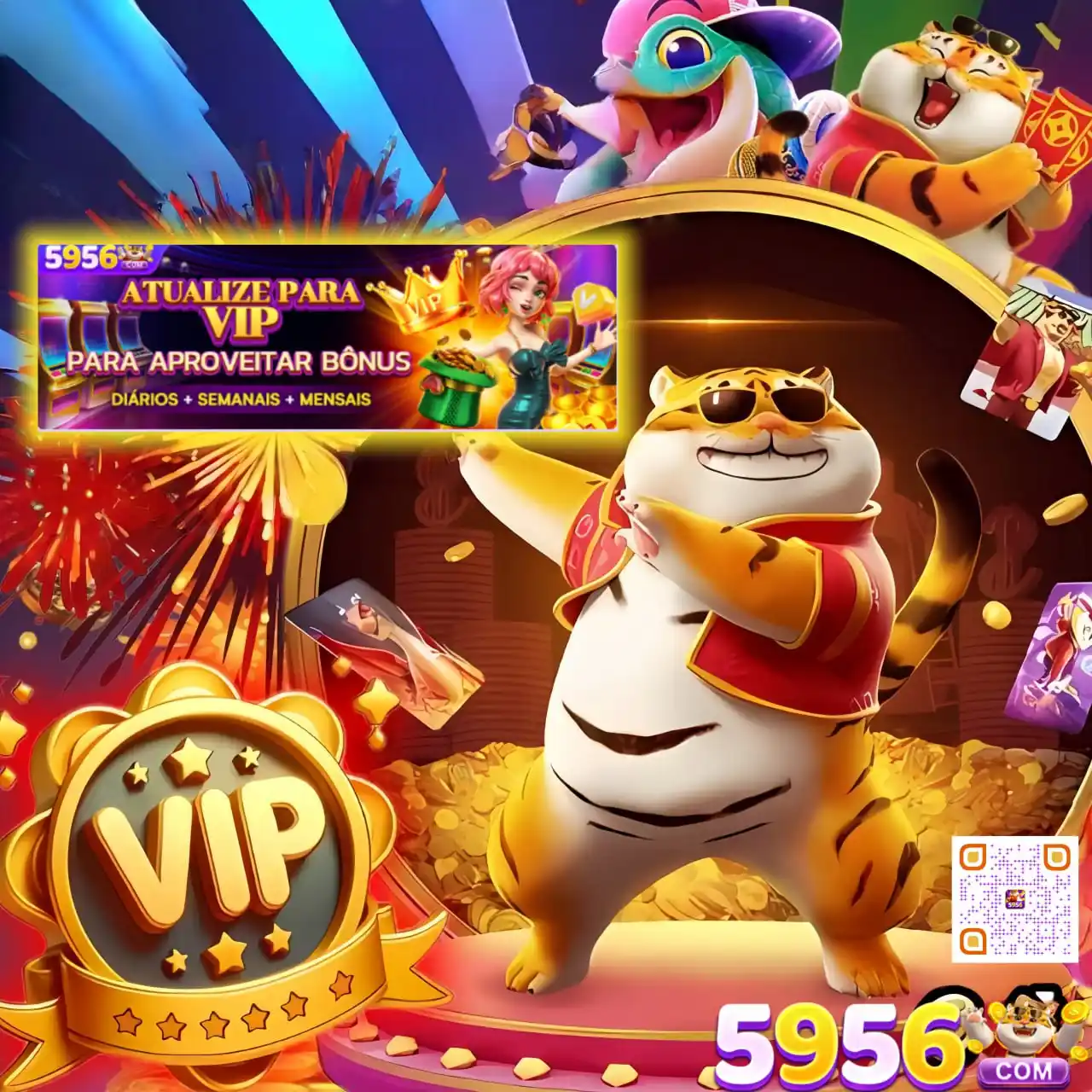 Image from 5956.com | Canal Oficial: 🎁 Aumente seu status 🅰️🅰️🅰️ e maximize seus bônus! 💸💕💸Quer el...