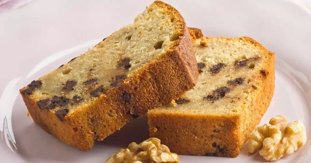 Image from Cocina Fácil: *Banana bread vegano*: Descubre una receta saludable, sin azúcar y lle...