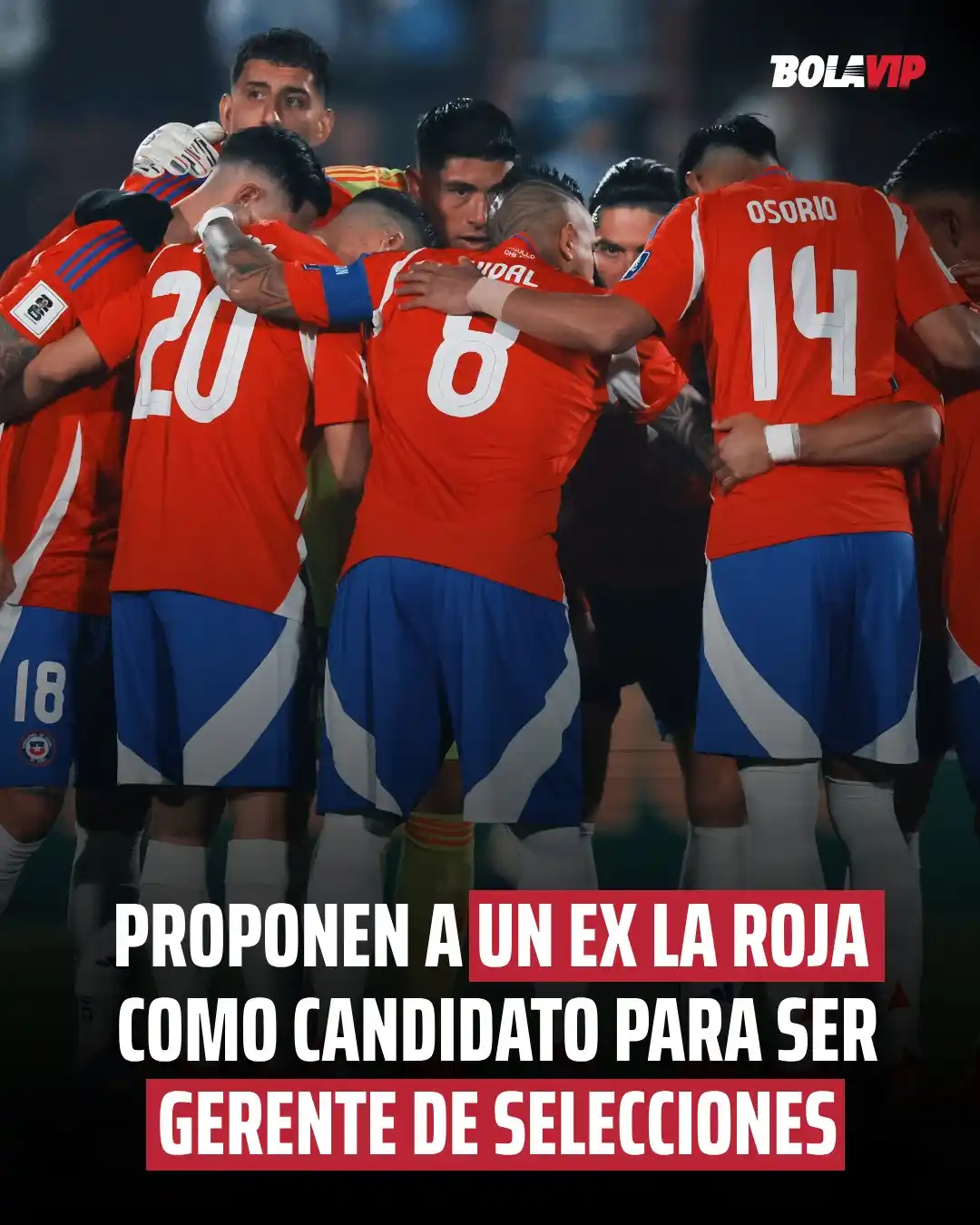 Image from Bolavip | Selección Chilena 🇨🇱: 🇨🇱 *"CON DOS PESOS..."* 🔥👀 La ANFP aún no define al sucesor de Mar...