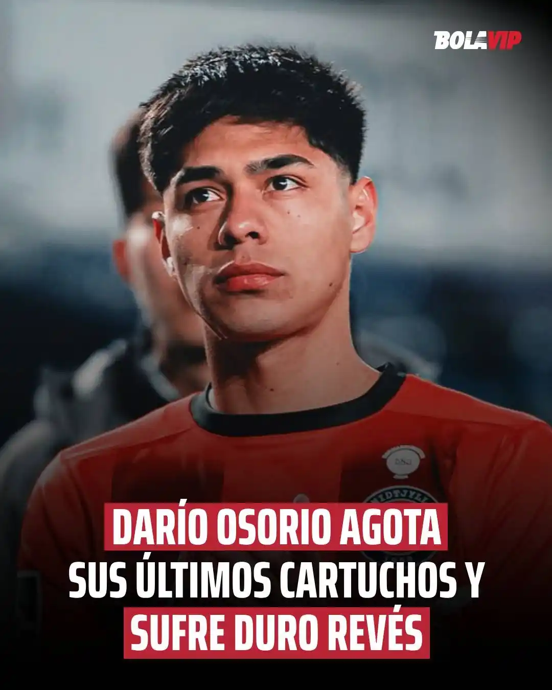 Image from Bolavip | Selección Chilena 🇨🇱: 🫤💎🇨🇱 *¡DURO MAZAZO EN DINAMARCA!* Darío Osorio agotó todas sus op...