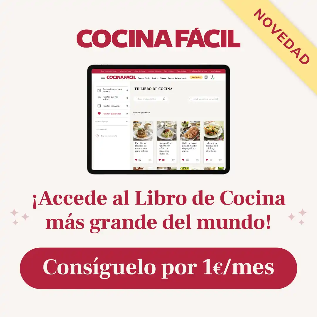 Image from Cocina Fácil: Con tu *suscripción digital a Cocina Fácil*, accedes a nuestros libros...