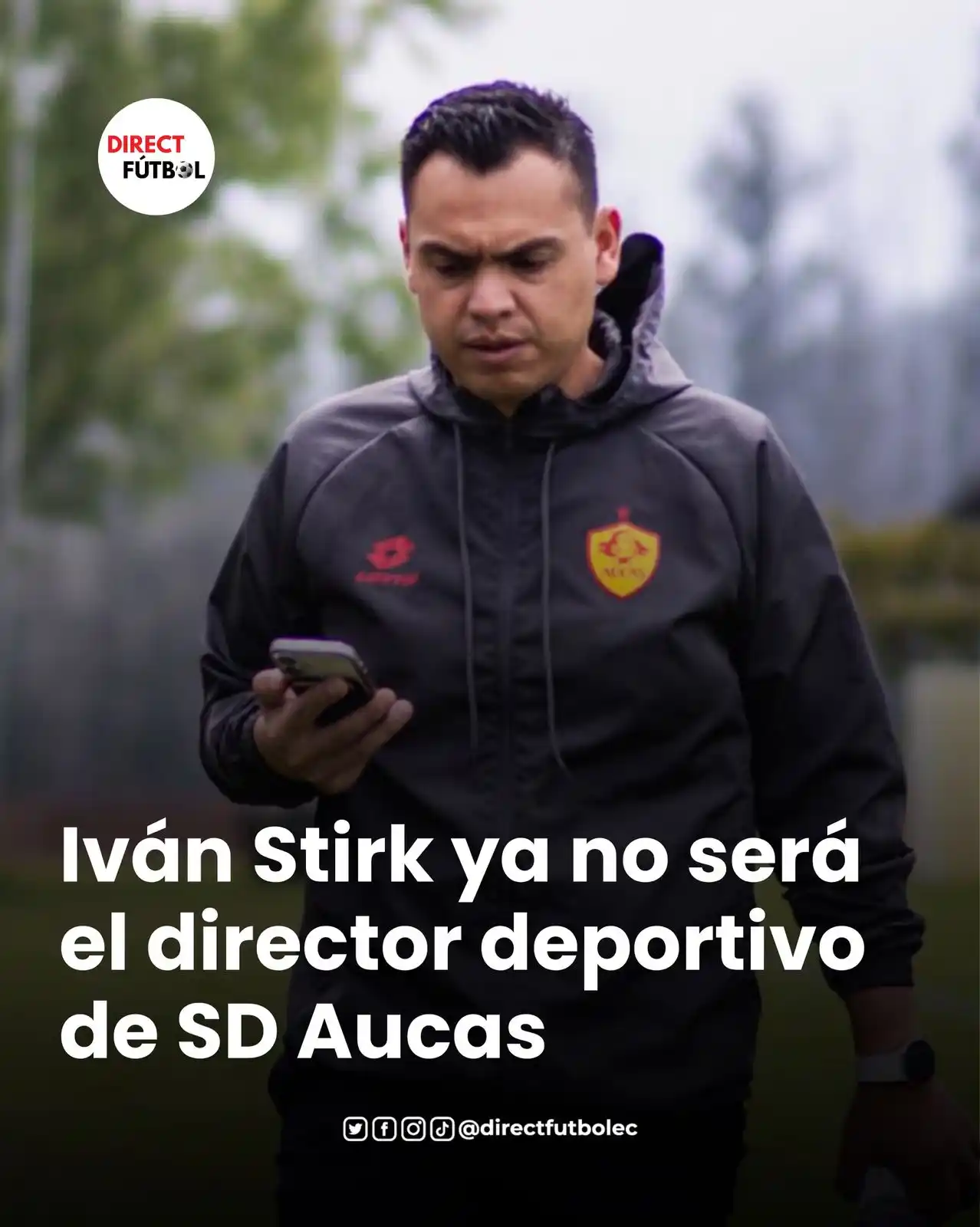 Image from DIRECT FÚTBOL: 🚨 Confirma @studiofutbolweb 🎙️ que Iván Stirk🇲🇽 dejó de ser el dir...