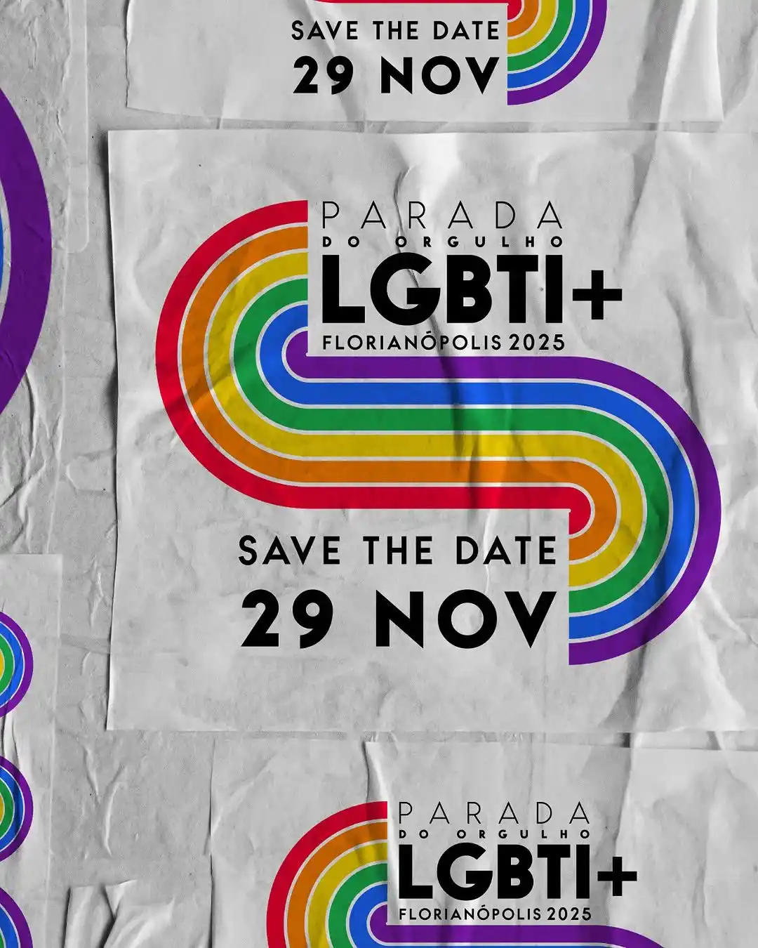 Image from Floripa Tonight Canal de Notícias e Descontos : CONFIRMADA ✅ A Parada do Orgulho LGBT+ 🏳️🌈 2025 vai acontecer dia...