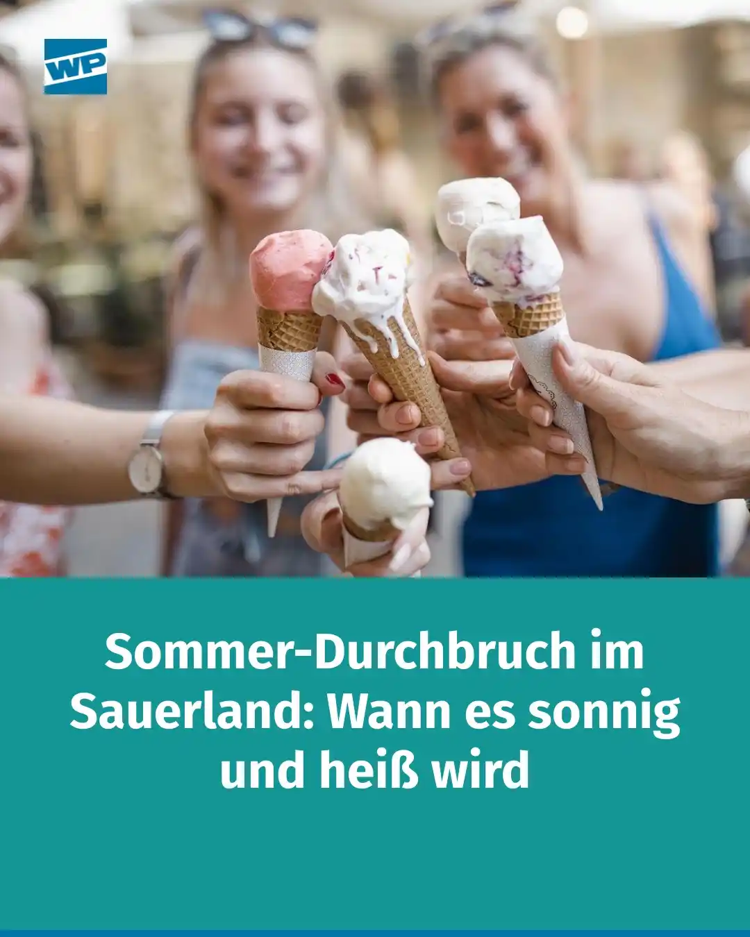 Image from WP Brilon/Winterberg - Westfalenpost: Das Sommerwetter bleibt zunächst wenig stabil. Es gibt sonnige und reg...