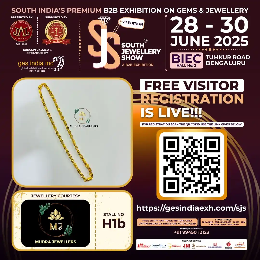 Image from India Bullion and Jewellers Association Ltd. (IBJA): Dear Patrons We cordially welcome you to the 7th edition of “SOUTH JE...
