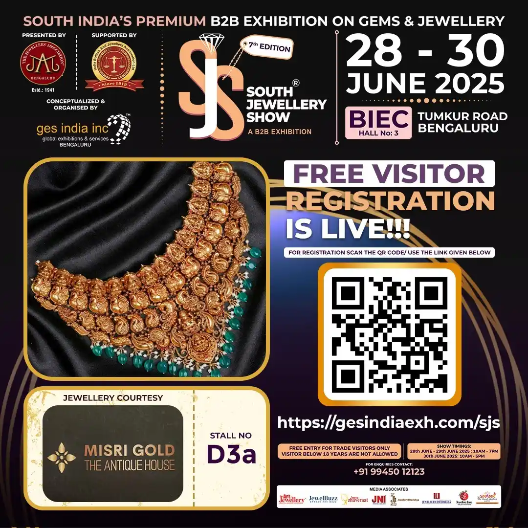 Image from India Bullion and Jewellers Association Ltd. (IBJA): Dear Patrons , We cordially welcome you to the 7th edition of “SOUTH ...