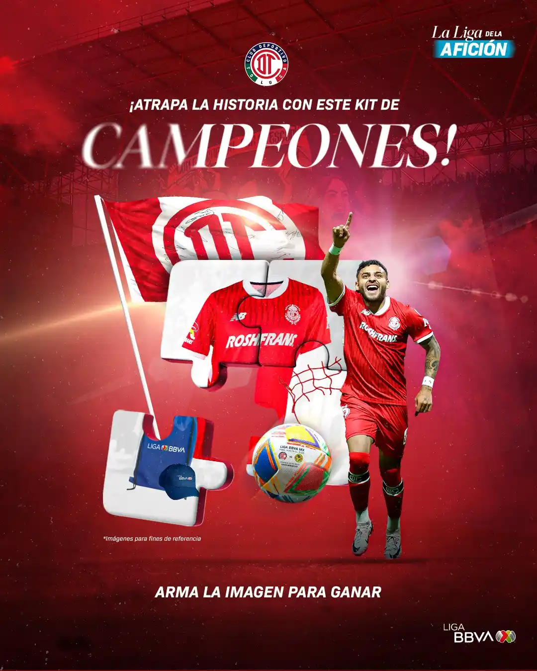 Image from Liga BBVA MX: ¡Diabólico KIT! 👿 ¿Te gustaría verte como un campeón? 🏆 Participa �...